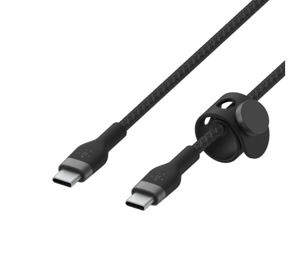 Belkin USB-C - USB-C 2.0 Braided Silicone 2m Black - 733190 - zdjęcie 3